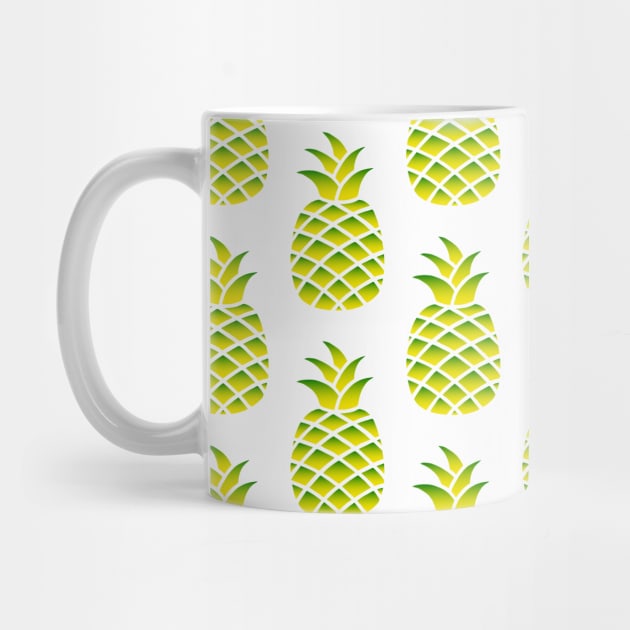 Fresh Pineapple Pattern by sallycummingsdesigns